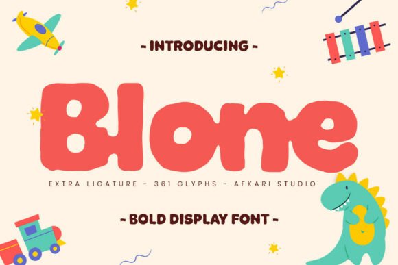 Blone: A Bold Display Font That Commands Attention