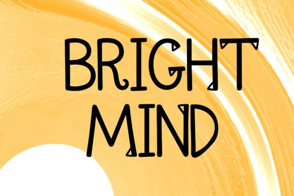 Brightmind: A Display Font That Earns Its Space