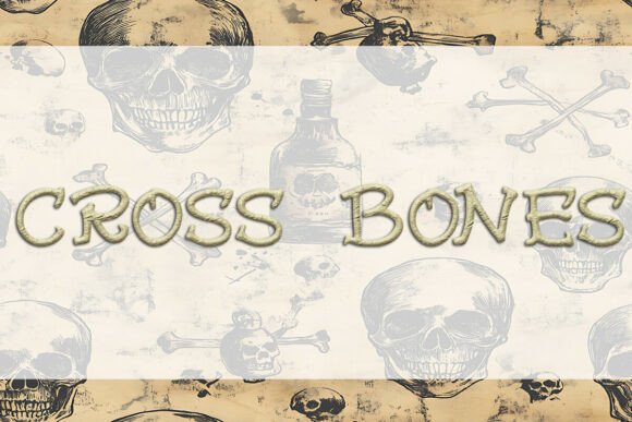 Cross Bones Font: A Bold Display Typeface for Memorable Branding