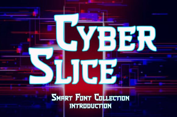 Cyber Slice: A Futuristic Display Font That Elevates Real Branding