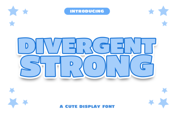 Divergent Strong: A Display Font with Editorial Confidence