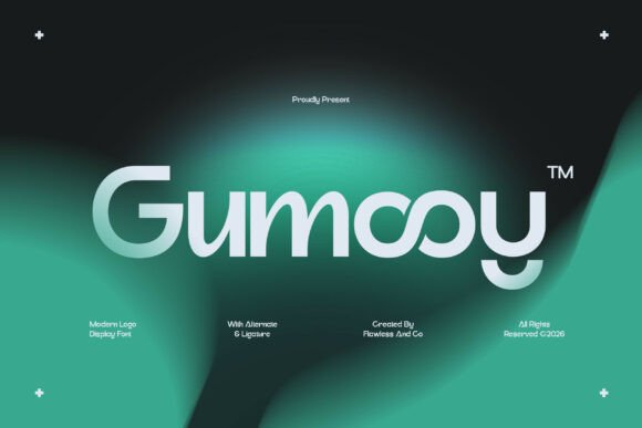 Gumooy: A Modern Display Font for Editorial Clarity and Impact