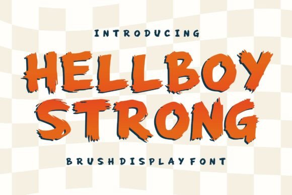 Hellboy Strong: A Display Font That Commands Attention