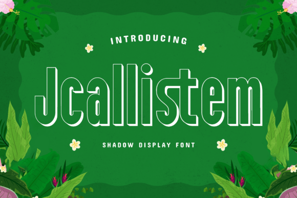 Jcallistem: A Display Font with Quiet Confidence