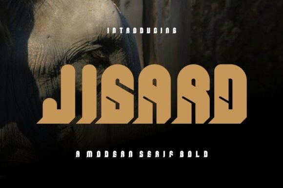 Jigard: A Bold, Architectural Serif for Editorial Impact