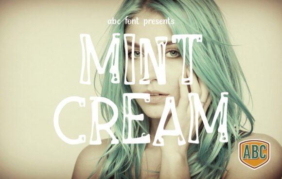 Mint Cream Font: A Quirky Display Typeface Review