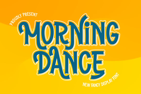 Morning Dance: A Funky Display Font That Makes Your Brand Pop