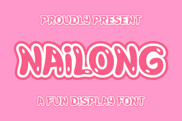 Nailong: A Playful Display Typeface for Editorial Joy