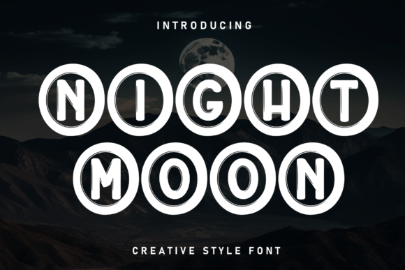 Night Moon: A Thoughtful Display Font for Calm, Clear Typography