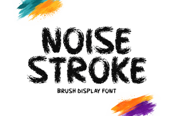 Noise Stroke: A Bold Display Font for Memorable Branding