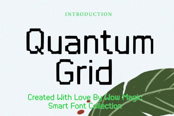 Quantum Grid: A Display Font That Builds Brand Trust