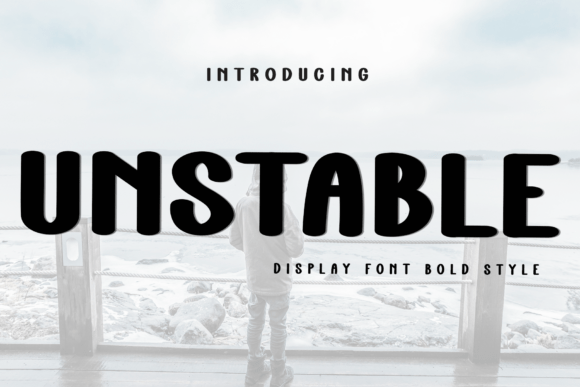 Unstable Font: A Distinctive Display Typeface for Small Business Branding