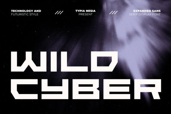 Wild Cyber: The Display Font That Makes Your Headlines Unmissable